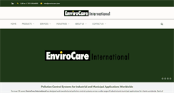 Desktop Screenshot of envirocare.com