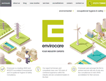 Tablet Screenshot of envirocare.org
